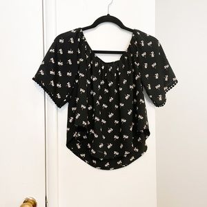 Soprano Floral Off the Shoulder Top XS